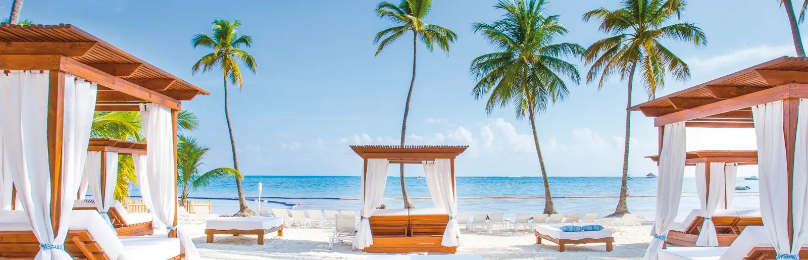 Zona hotelera de Cancún vista desde arriba.