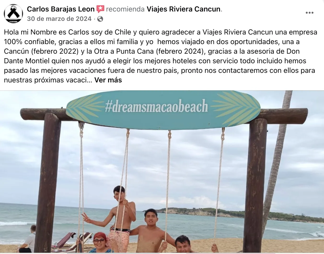 Reseña de cliente 1